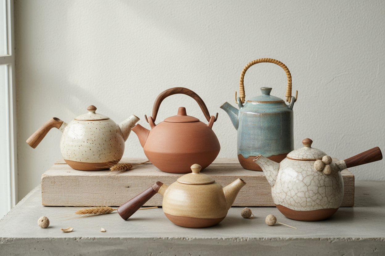 Handmade Ceramic Teapots
